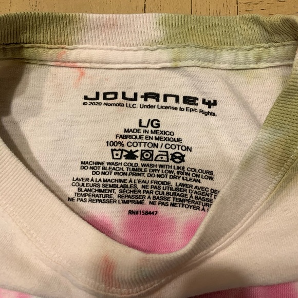 ❌SOLD❌ Journey Long Sleeve Tie Dye Shirt L - Picture 4 of 5